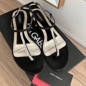 DOLCE & GABBANA T-strap sandals 7B